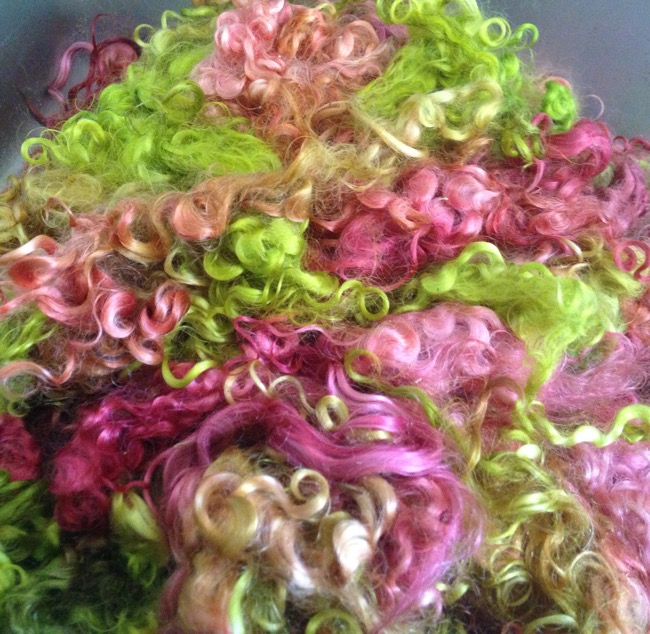 Mohair locks in Mid-summer Fairies 